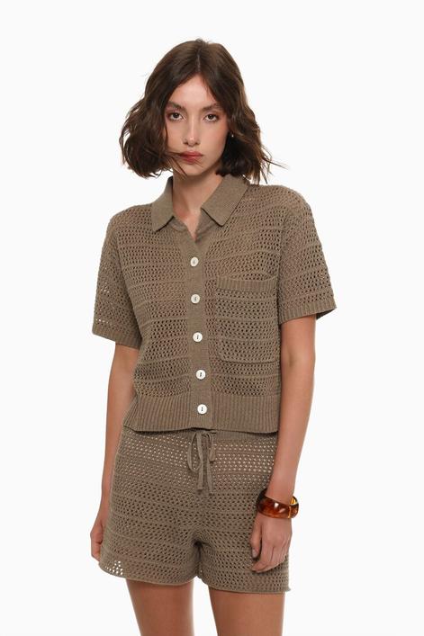 Oferta de Camisa calada por 15,99€ en Lefties