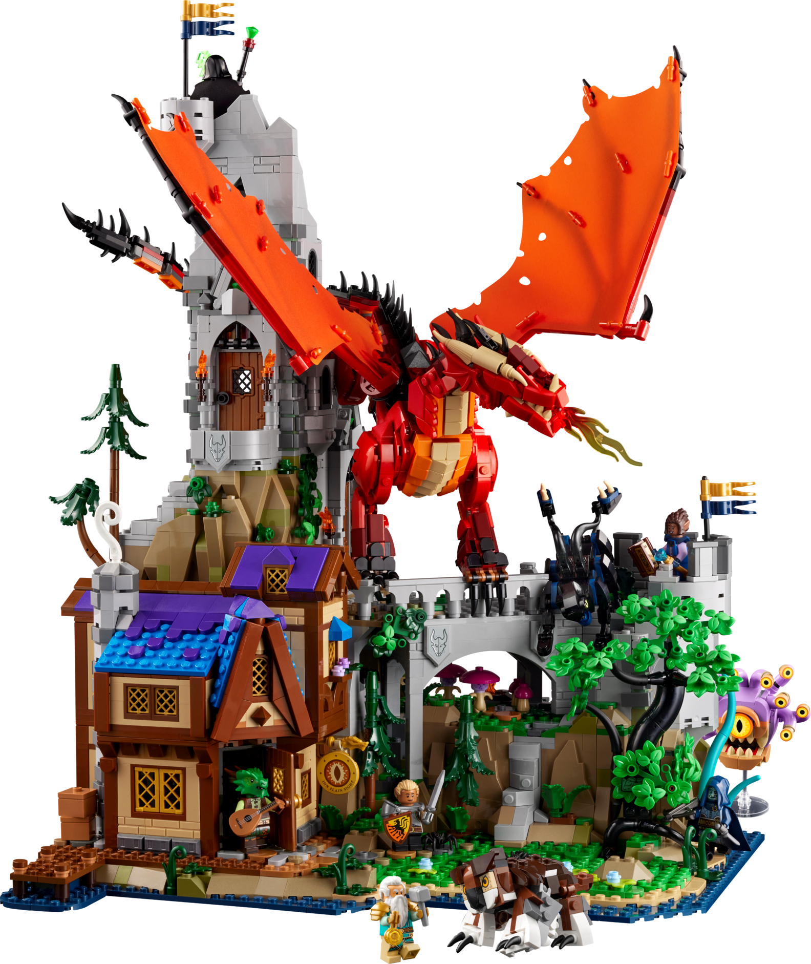 Oferta de Dungeons & Dragons: Aventura del Dragón Rojo por 359,99€ en LEGO
