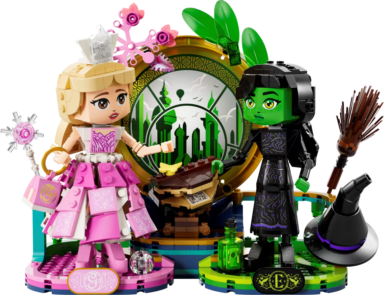 Oferta de Figuras de Elphaba y Glinda por 54,99€ en LEGO