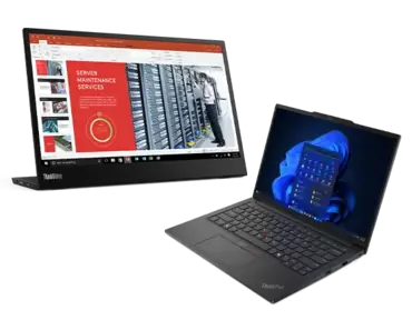 Oferta de ThinkPad E14 Gen 6 (ULT5 16G 512G)  + Portable Monitor ThinkVision M14 (14") por 1099,01€ en Lenovo