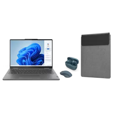 Oferta de Yoga 7 2-in-1 14AHP9 R7 16G 512G 11H + Lenovo Yoga 14.5-inch Sleeve Grey + Yoga Pro Mouse + Lenovo TWS YOGA PC Edition – Tidal Teal por 869,01€ en Lenovo