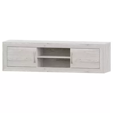 Oferta de Mueble TV Artic 180 Niza tirador standar, 180x50x42 cm Plata por 209€ en Almacen De Muebles Bufalo