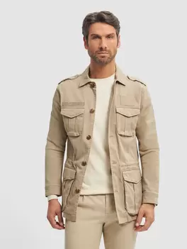 Oferta de SAHARIANA MILITAR BEIGE por 29,99€ en Álvaro Moreno