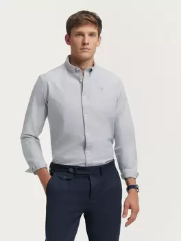 Oferta de CAMISA OXFORD SOLID VERDE por 25,95€ en Álvaro Moreno