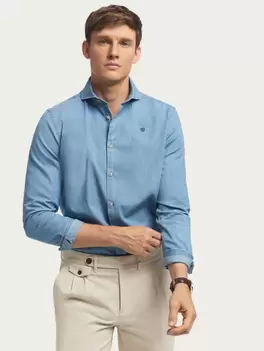 Oferta de CAMISA DENIM JACK AZUL por 29,95€ en Álvaro Moreno