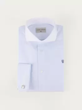 Oferta de CAMISA RAYAS P.DOBLE CELESTE por 29,95€ en Álvaro Moreno