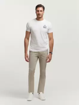 Oferta de PANTALON SLOT BEIGE por 29,95€ en Álvaro Moreno