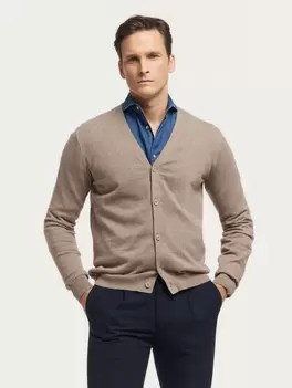 Oferta de CARDIGAN TURNER BEIGE por 29,95€ en Álvaro Moreno