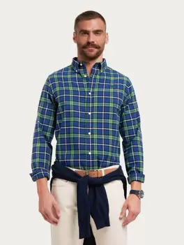 Oferta de CAMISA FLANNEL TARTAN VERDE por 29,95€ en Álvaro Moreno