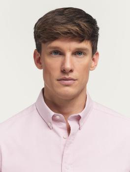 Oferta de CAMISA OXFORD PEACH ROSA por 22,99€ en Álvaro Moreno