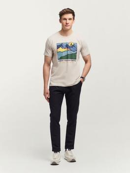 Oferta de CAMISETA MOUNTAIN BEIGE por 4,95€ en Álvaro Moreno