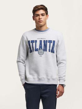 Oferta de SUDADERA ATLANTA GRIS por 9,95€ en Álvaro Moreno