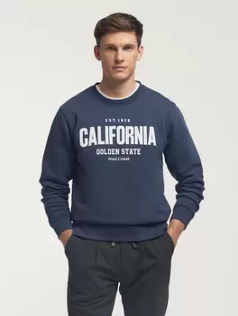 Oferta de SUDADERA CALIFORNIA AZUL por 15,99€ en Álvaro Moreno