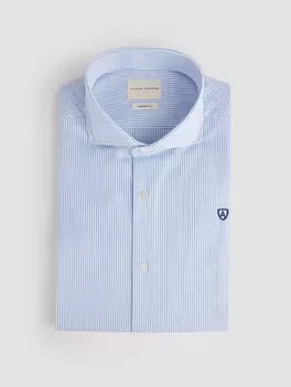 Oferta de CAMISA COMFORT RAYAS CELESTE por 19,99€ en Álvaro Moreno