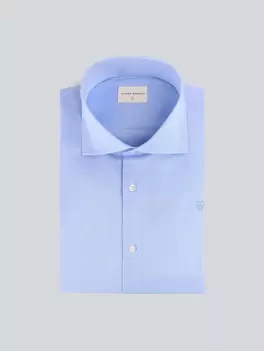 Oferta de CAMISA VESTIR ESTRUCTURA AZUL por 29,95€ en Álvaro Moreno