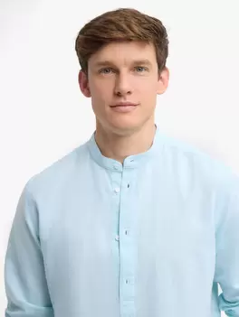Oferta de CAMISA LINO C.MAO VERDE AGUA por 29,95€ en Álvaro Moreno