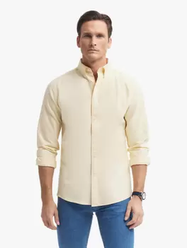 Oferta de CAMISA OXFORD SOLID AMARILLO por 25,95€ en Álvaro Moreno