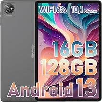 Oferta de Blackview Tablet 10 Pulgadas Tab70 WiFi Android 13 Tablet 16GB+128GB/2TB SD, WiFi 6 Tablet, BT5.0, 6580mAh Android Tablet... por 99€ en Amazon