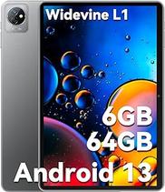 Oferta de Blackview Tablet 10 Pulgadas Tab 30 WiFi 2024, WiFi 6 Android 13 Tablet con 6 (2+4) GB RAM + 64GB ROM/TF 1TB, Widevine L1 ... por 139€ en Amazon