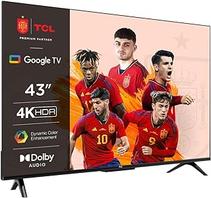 Oferta de TCL 43P639 Smart TV con 4K HDR, Ultra HD, Google TV, Game Master, Dolby Audio, Google Assistant por 269€ en Amazon