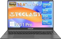 Oferta de TECLAST Ordenador Portatil 8GB RAM 256GB SSD Teclado Retroiluminado F16plus 15,6" Intel Celeron,hasta 2.6 GHz,Portátil con... por 199€ en Amazon