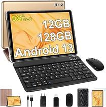 Oferta de SEBBE Tablet 10.1 Pulgadas Android 13 Tablet PC 12GB RAM + 128GB ROM TF 1TB Octa-Core 2.0 GHz, Google GMS | 5G WiFi | 6000... por 89€ en Amazon