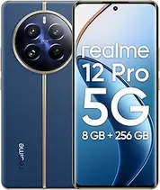 Oferta de Realme Teléfono Móvil 12 Pro 5G 8 + 256GB, Cámara para retratos con teleobjetivo, Sony IMX882 con OIS, Pantalla de visión ... por 203€ en Amazon