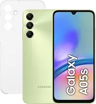 Oferta de Samsung Galaxy A05s 64 GB con Funda - Móvil Android Libre, Smartphone con Cámara Frontal 13 MP, Carga Rápida, Verde claro,... por 115€ en Amazon