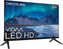 Oferta de Cecotec Smart TV, Televisor LED de 24 Pulgadas Resolución HD A5 Series ALH50024. Smart TV VIDAA, Sistema Dolby Audio, WiFi... por 119€ en Amazon