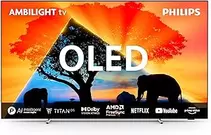 Oferta de Philips Ambilight 65OLED769: Smart TV 4K OLED - Pantalla de 65 Pulgadas con P5 AI Picture, Titan OS, Dolby Vision y Dolby ... por 1499€ en Amazon