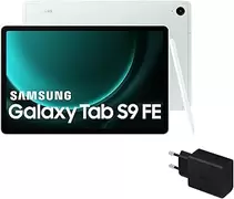 Oferta de Samsung Galaxy Tab S9 FE - Tablet + Cargador, 256 GB, Wifi, S Pen incluido, Batería de Larga Duración, Clasificación IP 6... por 329€ en Amazon