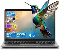 Oferta de BMAX Ordenador Portátil 14 Pulgadas FHD Pentium N5000 CPU (Supera a Celeron) 8GB RAM 256GB SSD Expansión 2TB Win11 PC Port... por 199€ en Amazon