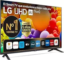 Oferta de LG 50UT73006LA 50 ",UHD 4K, Serie UT73, Smart TV, WebOS24, Procesador a5, HDR10, Dolby Digital Plus, SmartTV, 3840x2160, N... por 349€ en Amazon
