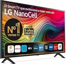 Oferta de LG 43NANO81T6A 43", 4K NANOCELL, Smart TV, HDR10, WebOS24, Serie 81, Procesador Potente e Inteligente, Dolby Digital Plus,... por 346€ en Amazon