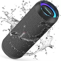 Oferta de RIENOK Altavoz Bluetooth 5.3 Altavoz Inalámbrico Portátil Impermeable IPX7, Bass, Sonido Estéreo, Apoya Micro SD AUX por 33€ en Amazon