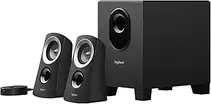 Oferta de Logitech Z313 Sistema de Altavoces 2.1 con Subwoofer, Sonido Pleno, 50W de Pico, Graves Potentes, Entrada Audio 3.5 mm, Ma... por 37€ en Amazon