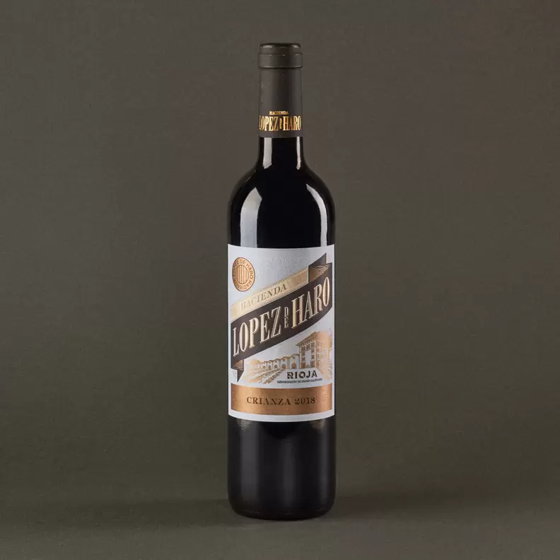 Oferta de Vi negre criança Lopez de Haro DO Rioja 75cl por 6,95€ en Ametller Origen