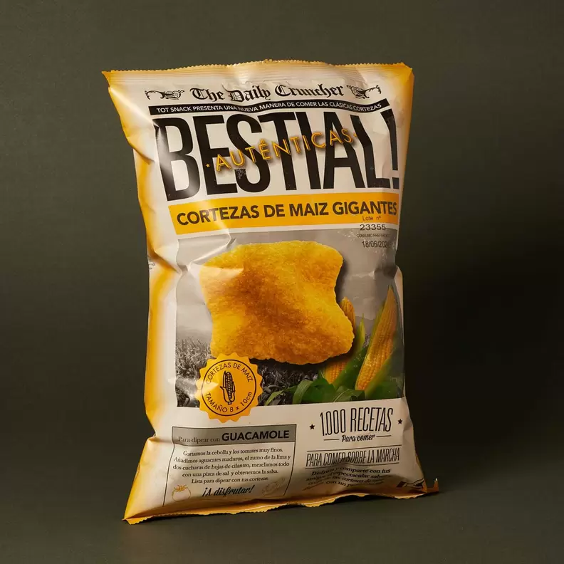 Oferta de Cotnes de blat de moro gegants Bestial 100g por 1,79€ en Ametller Origen