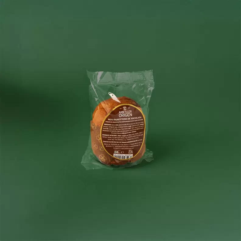 Oferta de Mini panettone de xocolata Ametller Origen 80 g por 1,29€ en Ametller Origen