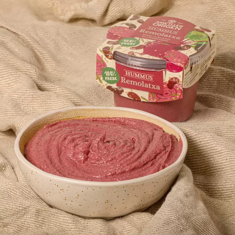 Oferta de Hummus de remolatxa Ametller Origen 250g por 2,29€ en Ametller Origen