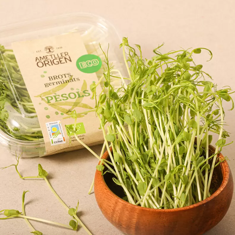 Oferta de Brots de pèsols BIO 50g por 2,49€ en Ametller Origen