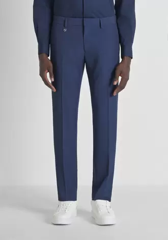 Oferta de Trousers Slim Fit "bonnie" In Denim Effect Fabric por 99€ en Antony Morato