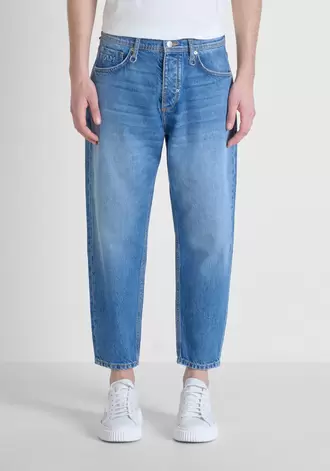 Oferta de Jeans Baggy Ankle Lenght Fit "doris" In Denim por 109€ en Antony Morato