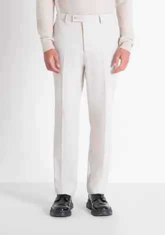 Oferta de Pantalones «evan» Relaxed Fit De Mezcla De Lana Y Viscosa Elástica por 59,5€ en Antony Morato