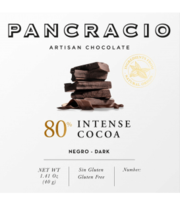 Oferta de Mini Tableta Chocolate Negro Pancracio Intense Cocoa 80% 40gr por 1,65€ en Aporvino