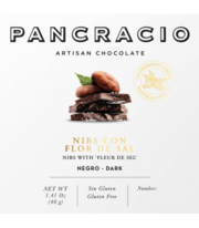 Oferta de Mini Tableta Chocolate Negro Pancracio Nibs con Flor de Sal 40gr por 1,65€ en Aporvino