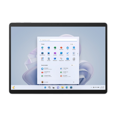 Oferta de Surface pro9 platinum i5-8-256 w1 1h por 1223€ en App Informática