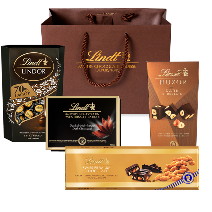 Oferta de Pack Lindt Amantes del Chocolate Negro por 30,49€ en Lindt