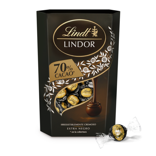 Oferta de Lindor 70% Negro Cornet 337g por 11,99€ en Lindt