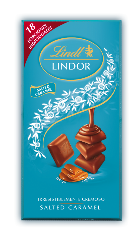 Oferta de Lindor Singles Salted Caramel 100g por 2,65€ en Lindt